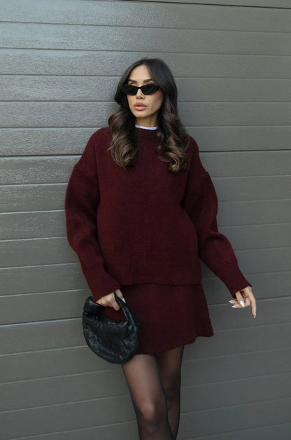 Helena™ - Ensemble pull et jupe