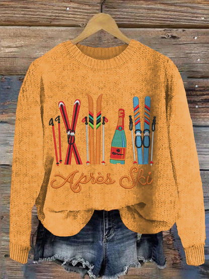 29. Pull décontracté après-ski pour femme