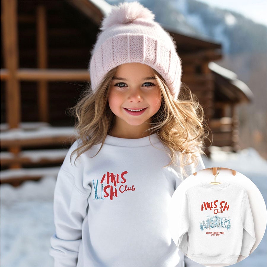 Kids - Apres-ski club sweat-shirt fille