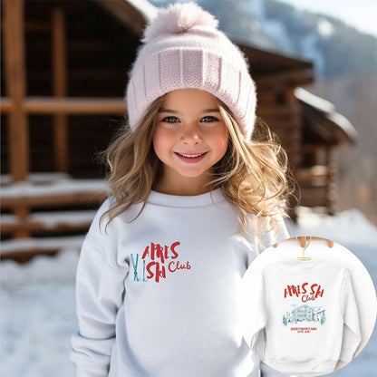 Kids - Apres-ski club sweat-shirt fille