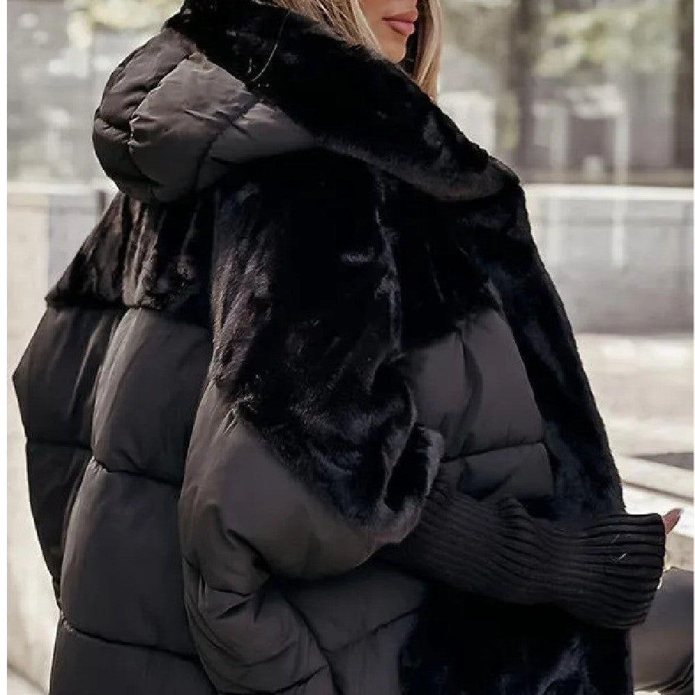 Miah ♡ Veste doudoune fourrure