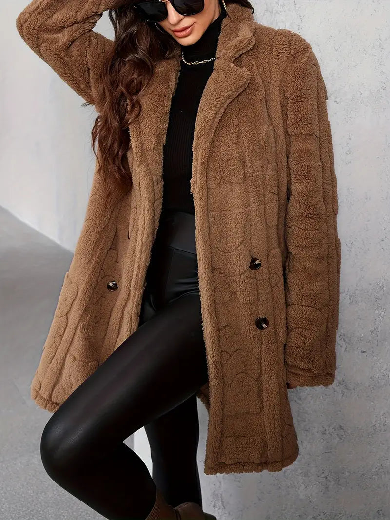 Estelle ♡ Manteau d'automne décontracté mi-long