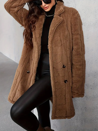 Estelle ♡ Manteau d'automne décontracté mi-long