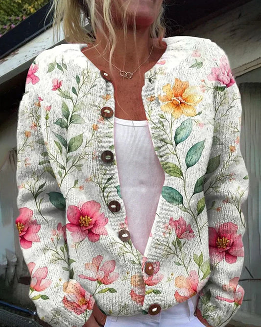 Mina | Cardigan Floral