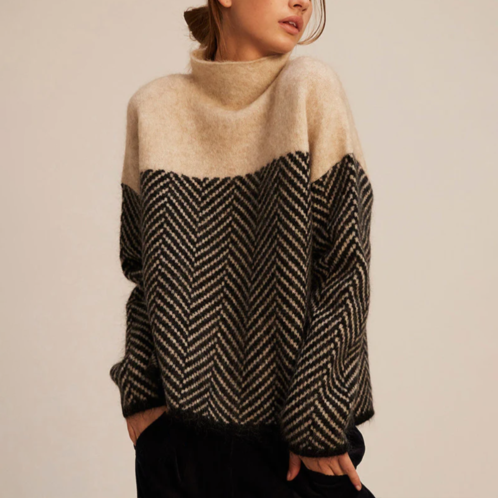 Jade ♡ Pull à col roulé