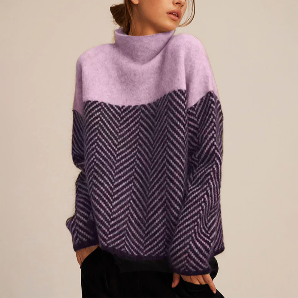 Jade ♡ Pull à col roulé