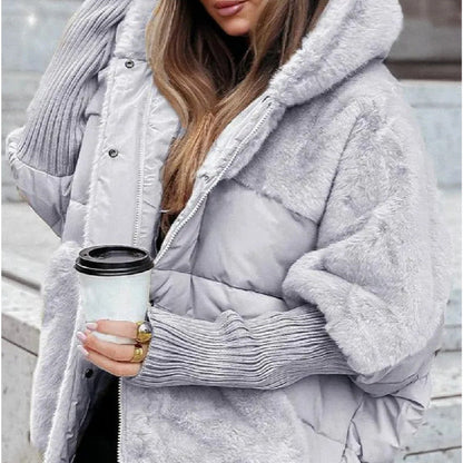 Miah ♡ Veste doudoune fourrure