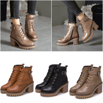 Anabelle ♡ Bottes à plateforme élégantes