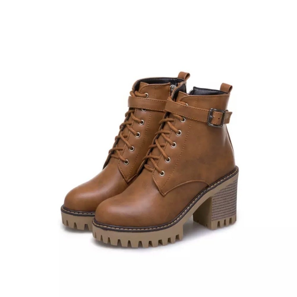 Anabelle ♡ Bottes à plateforme élégantes