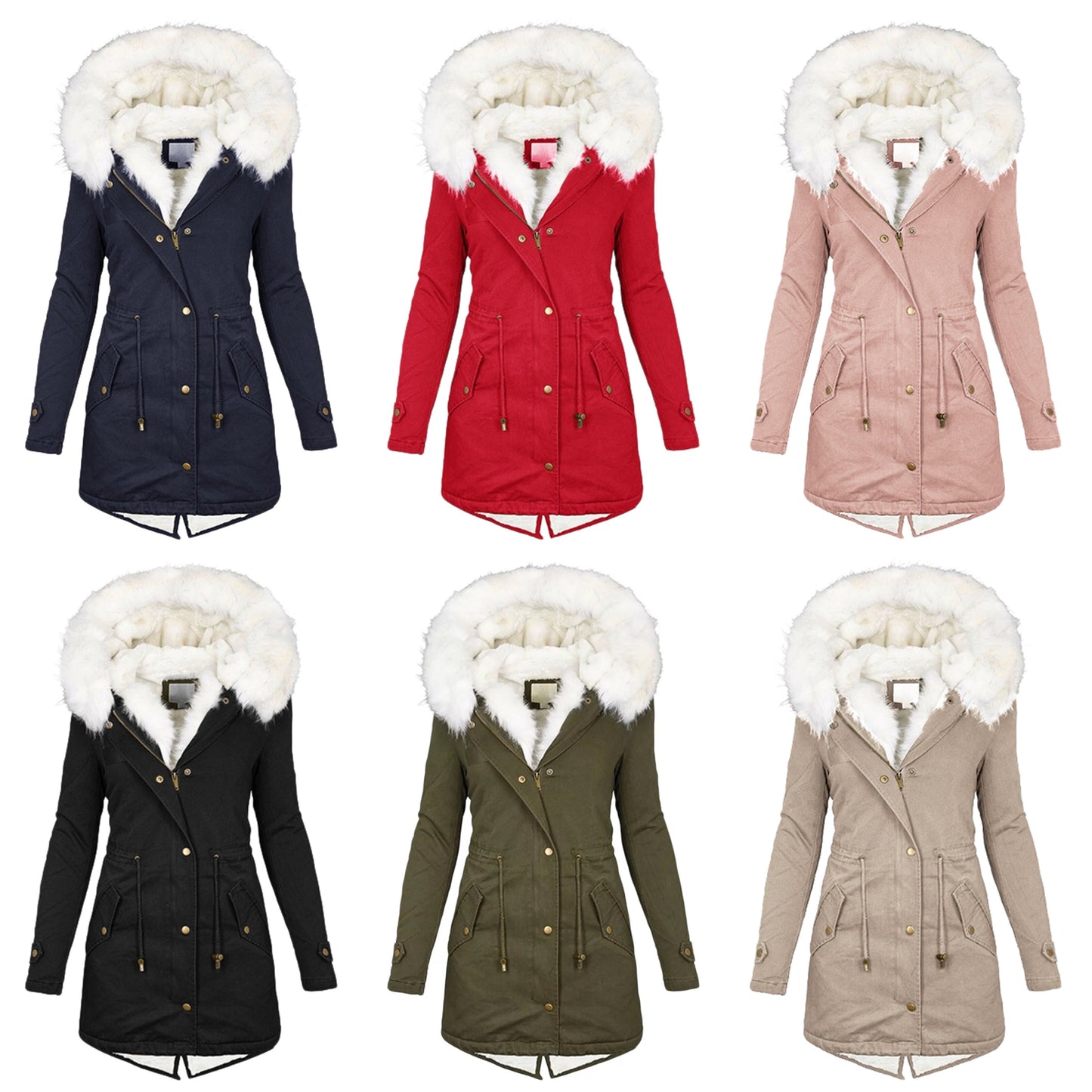 Angèle ♡  Manteau d'hiver doublé