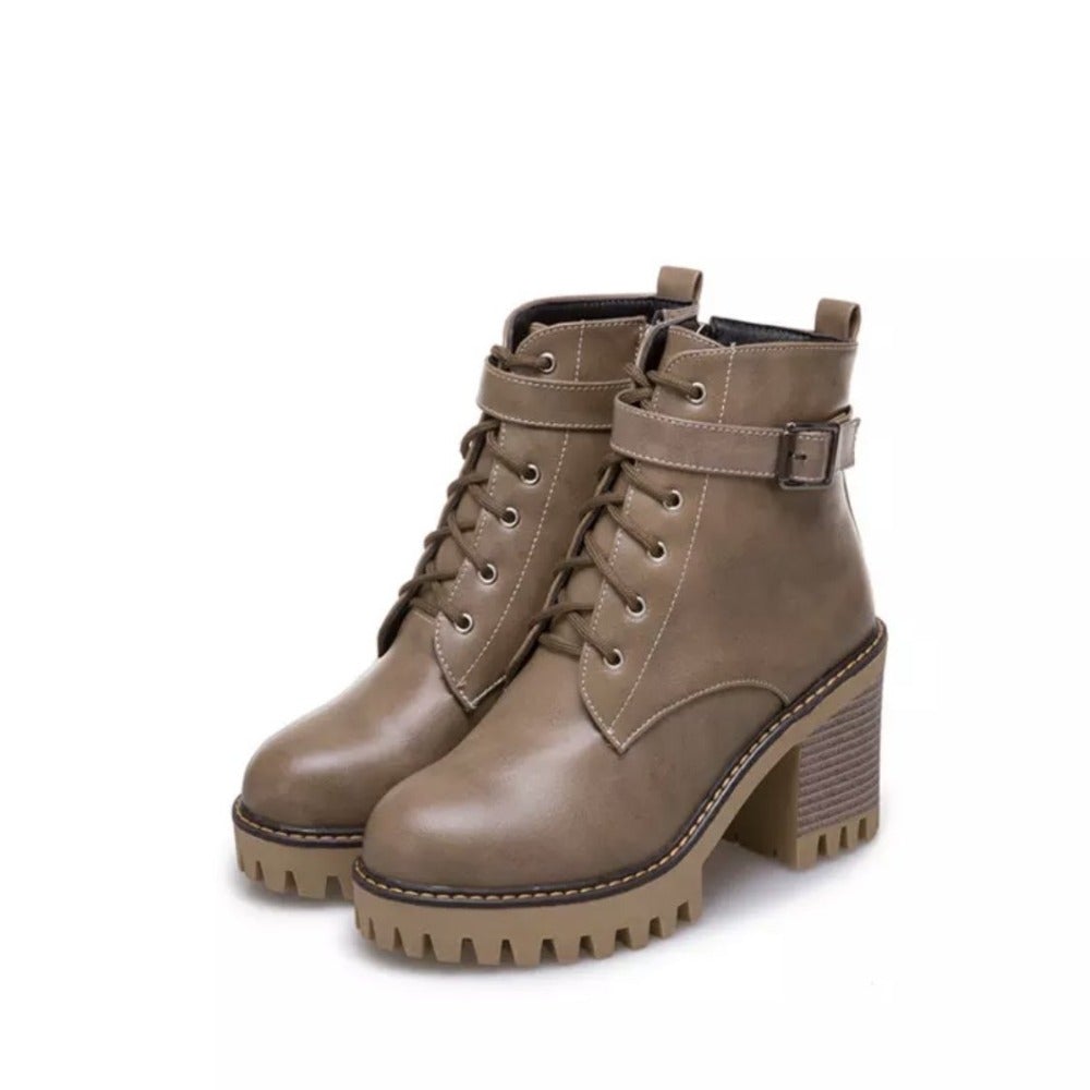 Anabelle ♡ Bottes à plateforme élégantes