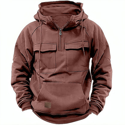 Liam | Elégant sweat à capuche zippé