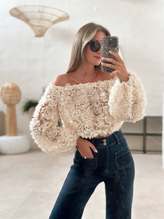Lila ♡ Blouse beige