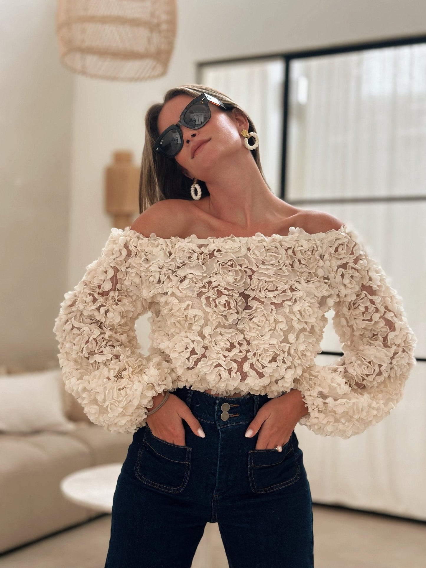 Lila ♡ Blouse beige