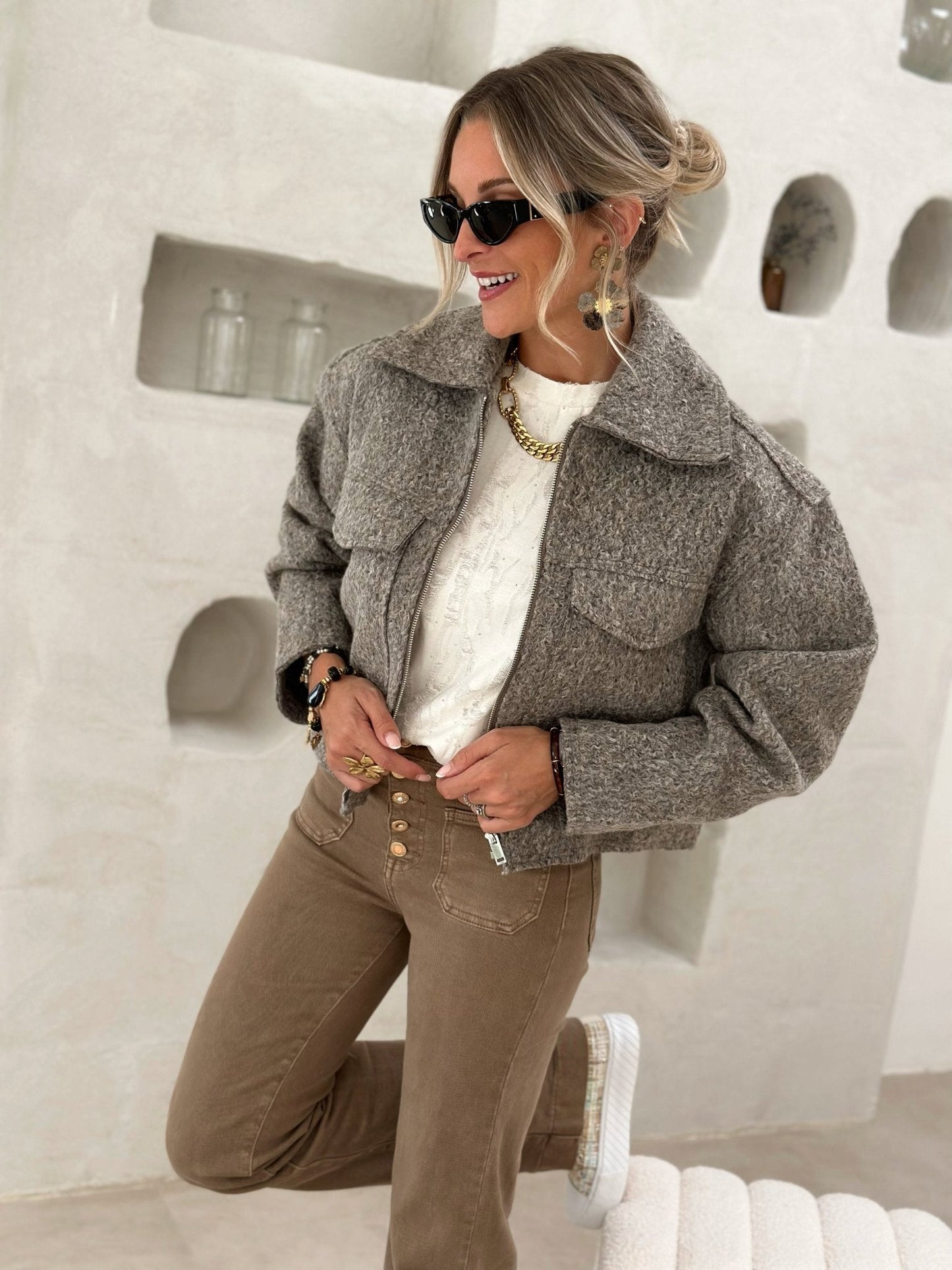 Rafaela ♡ Veste taupe