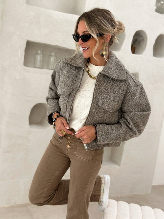 Rafaela ♡ Veste taupe
