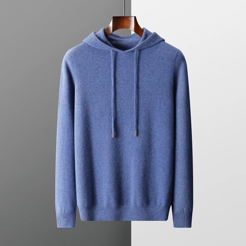 Bastien | Sweat à capuche en cachemire