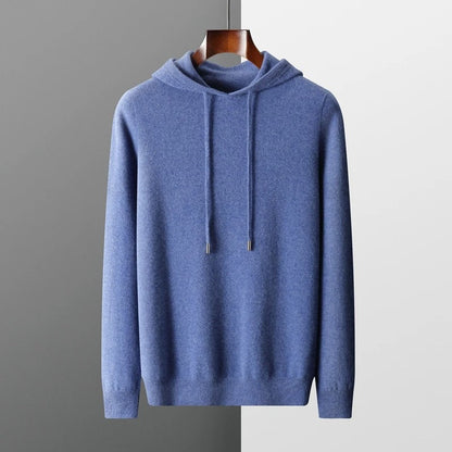 Bastien | Sweat à capuche en cachemire