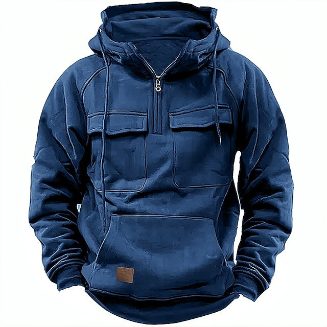 Liam | Elégant sweat à capuche zippé