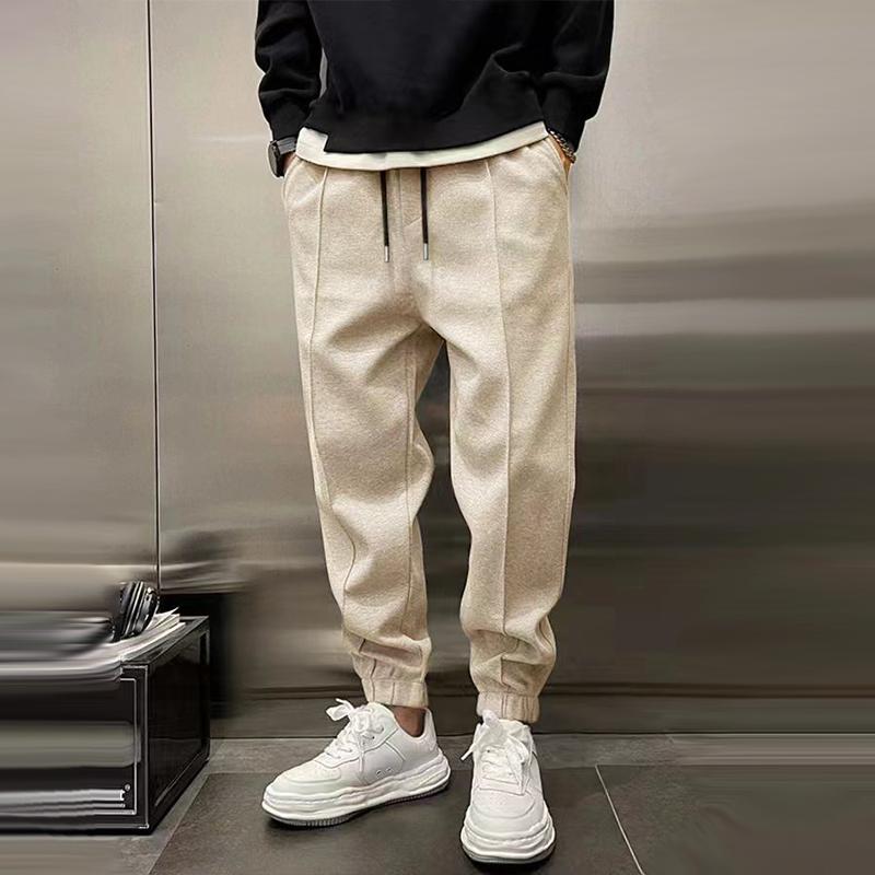 François - Pantalons Amples en lin