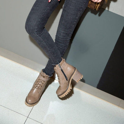 Anabelle ♡ Bottes à plateforme élégantes