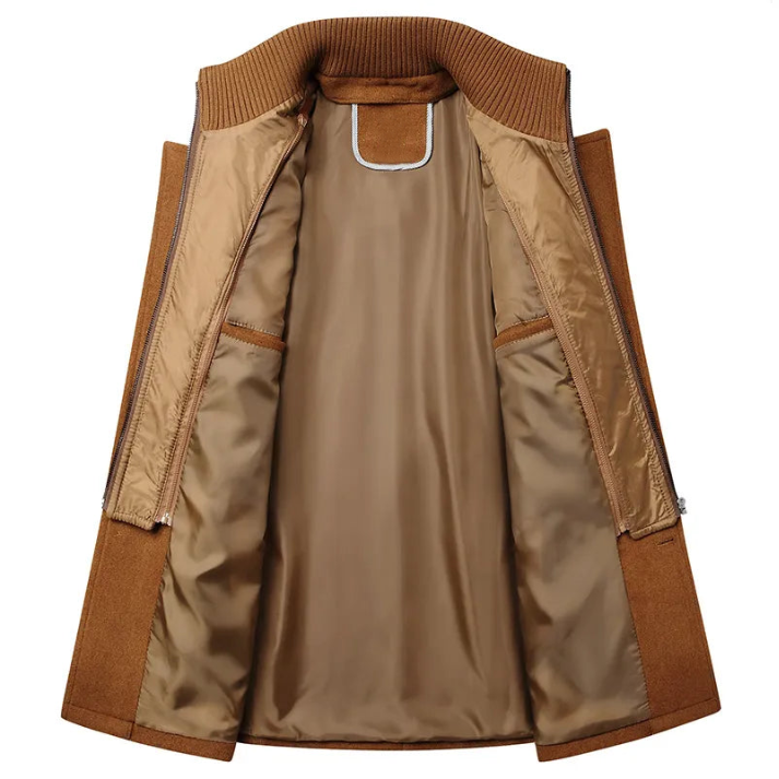 Nicolas - Manteau en laine vierge de luxe