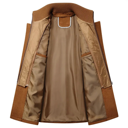 Nicolas - Manteau en laine vierge de luxe
