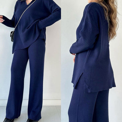 Arianna ♡ Ensemble deux pièces élégant avec décolleté en V