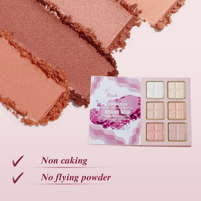 ♡ Ensemble de alettes de Maquillage Multi-Couleurs (5 Couches)