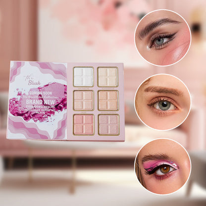 ♡ Ensemble de alettes de Maquillage Multi-Couleurs (5 Couches)