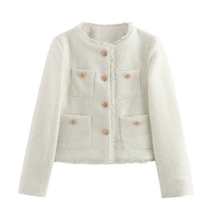 Cordelia ♡ Veste en tweed chic