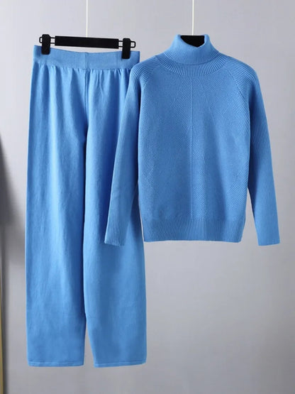 Coutureliege™  | Ensemble deux pièces Lounge en tricot torsadé